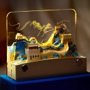 可定制手撕日历纸雕灯