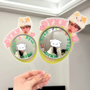 Customizable check-in mirror
