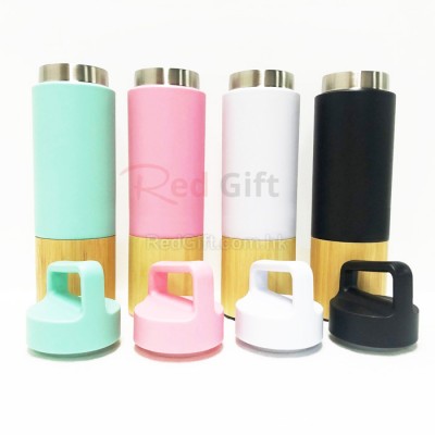 Bamboo Stainless Steel Thermal Mug