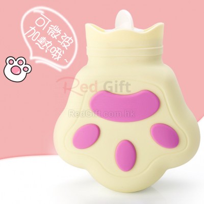 定制猫爪硅胶暖水袋