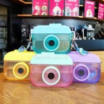 Creative Camera Straw Plastic Juice Cup