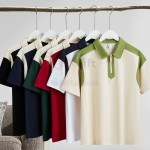 Vintage Patchwork Polo Shirt