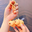 拉線飛天卡皮巴拉解壓鑰匙扣