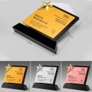 創意金屬水晶座