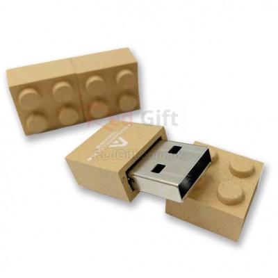 Eco-friendly Block USB Flash Drive