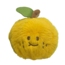 Decompression peeled orange plush doll keychain