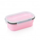 Environmentally Friendly Silicone Folding Lunch Box(With Tableware)