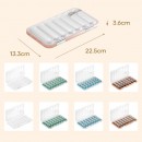 21/28格分隔藥盒