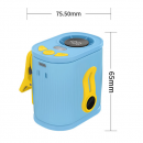 迷你夾子風扇360度旋轉掛腰