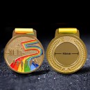 Colorful Marathon Medal