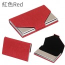 PU Metal Card Holder