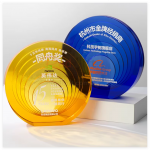 Crystal Commemorative Plate