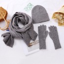 Three-Piece Scarf Gloves