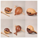 Stress-Relieving Wooden Fish