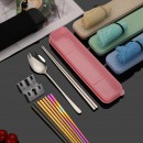 2-In-1 Spoon, Fork And Chopsticks Tableware