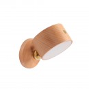 Environmental Protection Solid Wood Rotating Lamp