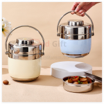 StainlessSteel Double-Layer Vacuum Lunch Box