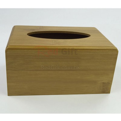 Rectangle Bamboo Tissue Box