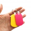 可彩印PVC軟膠吊牌匙扣