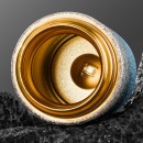 Titanium covered insulated cup Titanium covered insulated cup