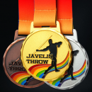 Javelin Metal Medal