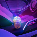 桌面車載卡通冰淇淋加濕器