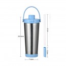 Pure Titanium Straw Insulated Cup Pure Titanium Straw Insulated Cup