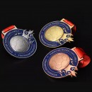 Basketball Metal Medal