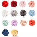 三股編織水晶絨抱枕 三股編織水晶絨抱枕