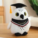Graduation puppy plush toy