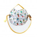 迷你摺疊斜挎收納背包