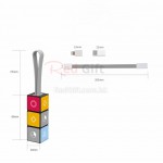 扭轉魔方三合一數據線