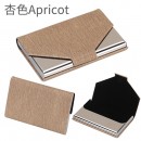 PU Metal Card Holder