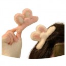 Custom plush hair clips available