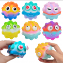 Stress-relief venting ball squeeze toy