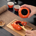 Persimmon Tea Cup Set