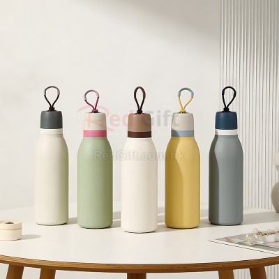 Color-Blocked Insulated Water Bottle