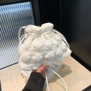 Argyle Drawstring Cloud Bag