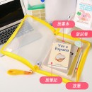 加厚加寬透明文件袋