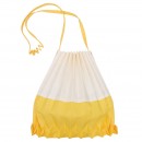 Pleated-design Canvas Bag