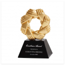 創意金屬水晶獎座