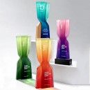 Wood Crystal Trophy