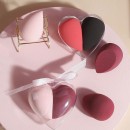 Heart-shaped Make-up Sponge Set