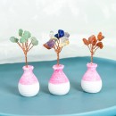 花瓶水晶樹