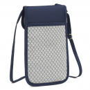 Crossbody ID card storage bag and mobile phone bag