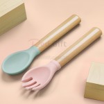 Short-handled Wooden Cutlery