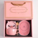 Kawaii Japanese Mug with Lid