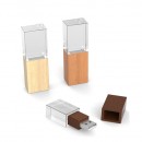 Bamboo Crystal USB Flash Drive