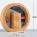 Solid Wood Round Award