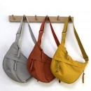 Nylon Crossbody Dumpling Bag